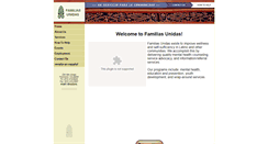 Desktop Screenshot of familias-unidas.org